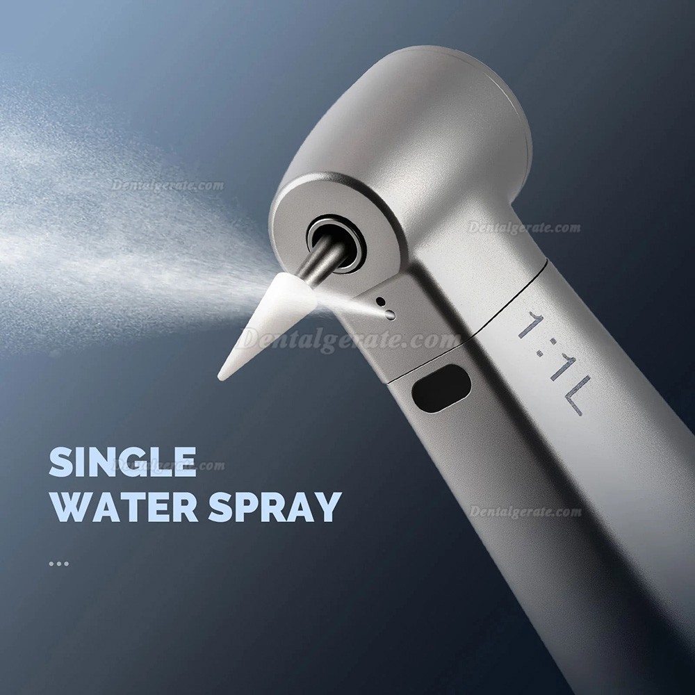 Jinme W11L 1:1 Blau Winkelst&uuml;ck mit Glasfaseroptik und Innenwasser